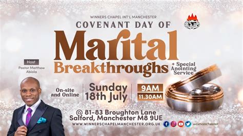 Covenant Day Of Marital Breakthrough St Service