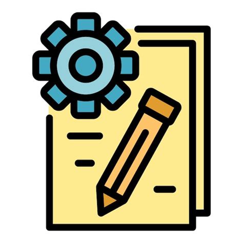 Premium Vector Technical Configuration Icon Outline Technical