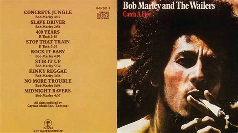 Bob Marley Catch A Fire 1973 Full Album The Wailers Bob Marley