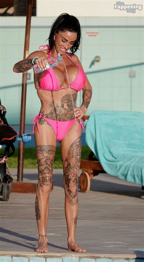 Katie Price Wows In A Pink Bikini During Her Holiday In Cyprus 49