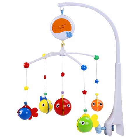 Amazon Fisca Baby Musical Crib Mobile Infant Bed Decoration Toy