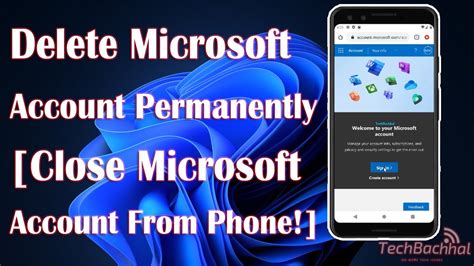 Delete Microsoft Account Permanently Close Microsoft Account From Phone