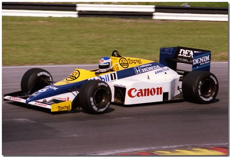 Keke Rosberg Williams FW10 Honda F1 1985 European GP Bran Flickr