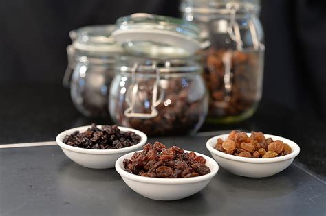 The Difference Between Raisins, Sultanas and Currants