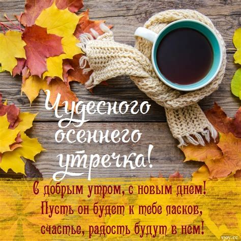 Красивые картинки - Доброго осеннего утра! (90 фото)