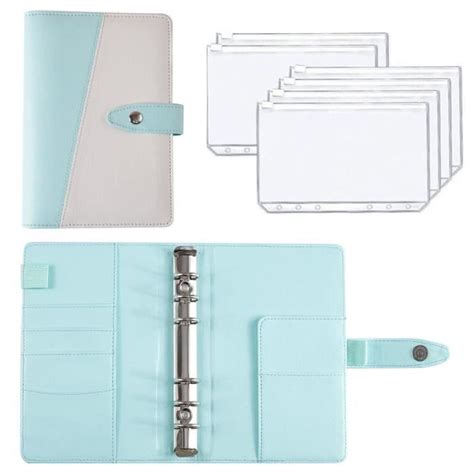 Feuillet Mobile Carnet De Notes En Cuir Pu Feuilles Mobiles Classeur