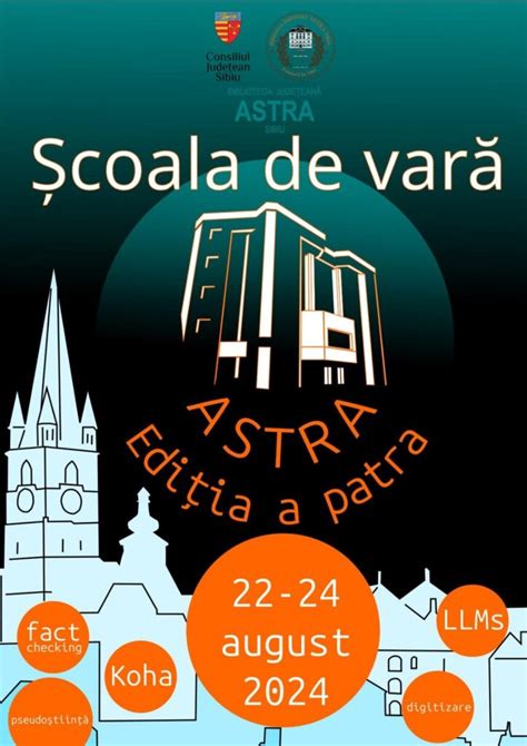 Coala De Var Astra Cursuri Gratuite Pentru Bibliotecari I