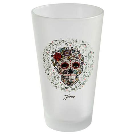 Fiesta Skull And Vine Sugar 16 Oz Glassware Cooler By Homer Laughlin