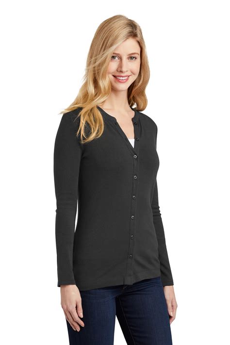 Port Authority Womens Concept Stretch Button Front Cardigan Lm1008