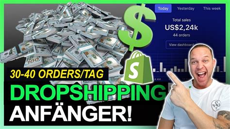 Als Dropshipping Anf Nger Orders Am Tag Mit Meinem Gratis Kurs