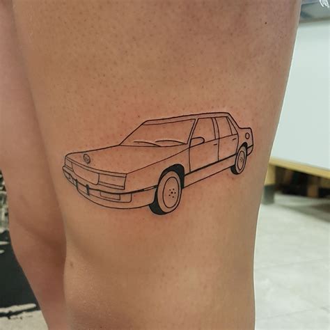 Aggregate More Than 80 Minimalist Car Tattoo Best Incdgdbentre