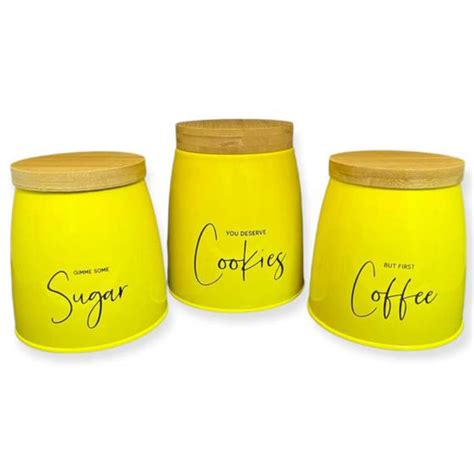 Kit Porta Condimentos Sunshine Coffee Sugar Cookie Mostarda 800ml