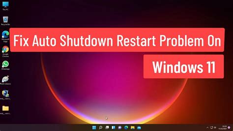 Fix Auto Shutdown Restart Problem On Windows Solved Youtube