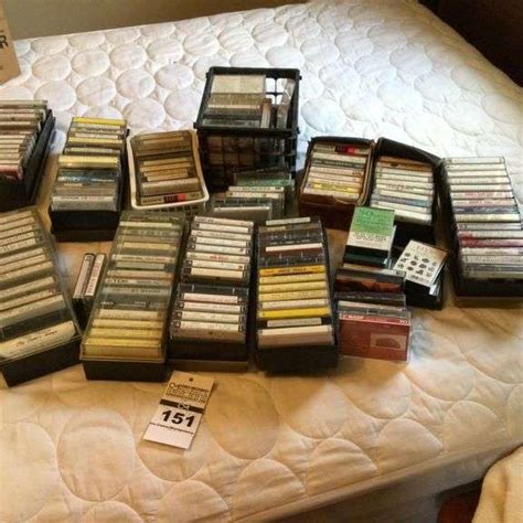 Variety Of Cassettes Mostly Country Elvis Dolly Parton George Jones Randy Travis Etc