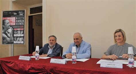 Rieti Presentato Il Rieti Danza Estate In Tre Giornate Oltre