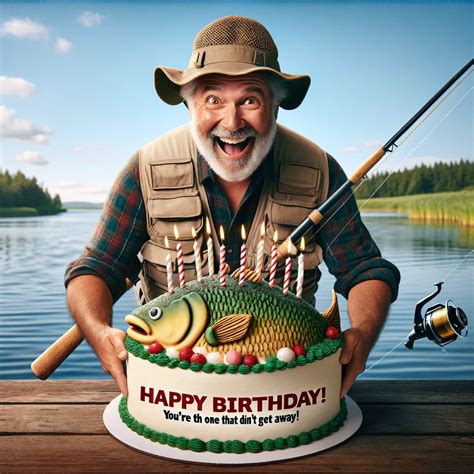 🎣🎂 Catch the Fun: 27 Happy Birthday Fishing Memes to Reel In Smiles 🎉