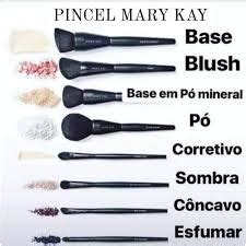 Mary Kay Pinceis Para Olhos Profissional Original Shopee Brasil