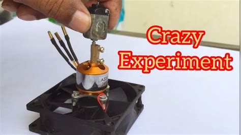 Bldc Motor Vs Dc Motor Crazy Experiment Science Project Youtube