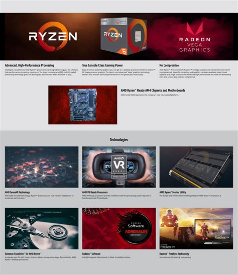 Amd Ryzen G With Radeon Rx Vega Graphics F Tech Computers