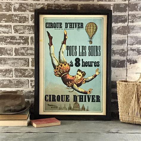 Vintage French Circus Posters