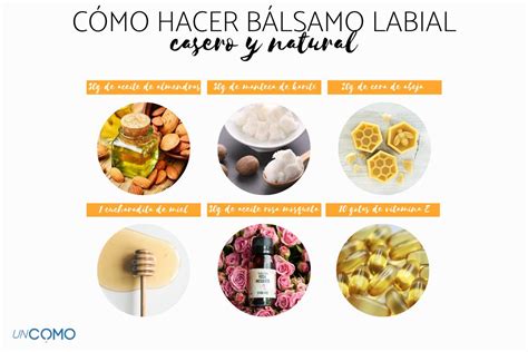 Cómo hacer BÁLSAMO LABIAL casero Natural y fácil