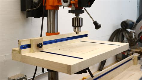 How To Build A Simple Drill Press Table The Average Craftsman