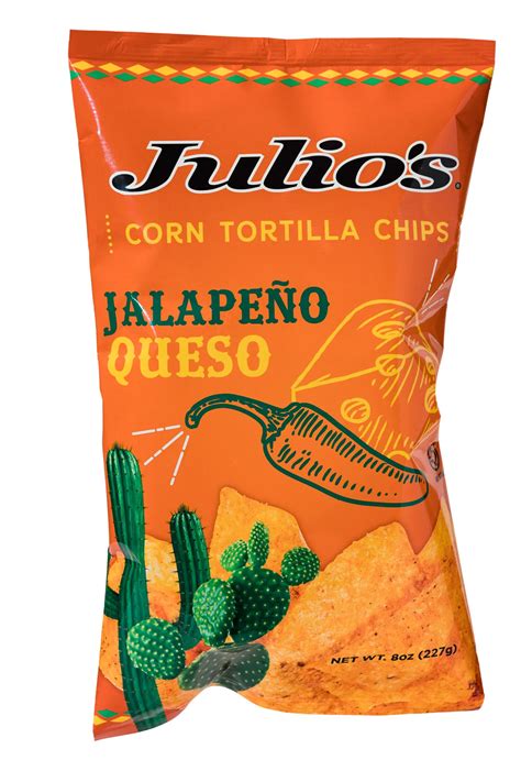 Julio's Jalapeño Queso Corn Tortilla Chips - Shop Chips at H-E-B