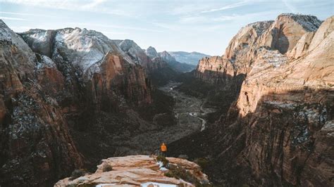 Man Loneliness Alone Mountains Solitude K Hd Wallpaper