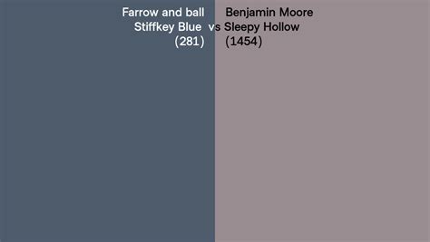 Farrow And Ball Stiffkey Blue Vs Benjamin Moore Sleepy Hollow