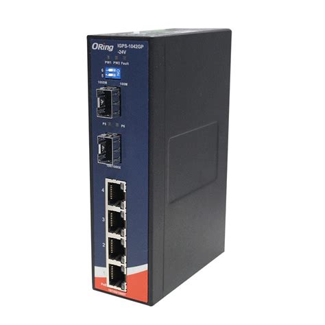 Unmanaged Ethernet Switch Igps Gp V Oring Industrial