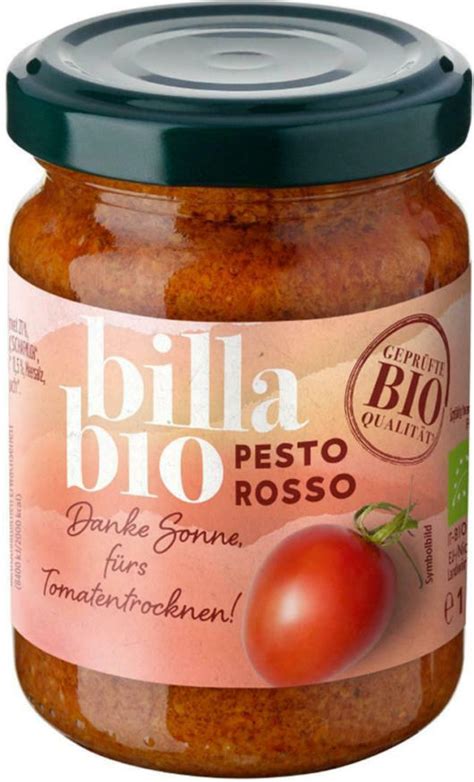 BILLA Bio Pesto Rosso Online Von BILLA Wogibtswas At