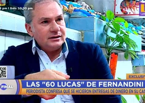 Lo ConfesÓ Todo Las 60 Lucas De Mauricio Fernandini Bienvenidos A