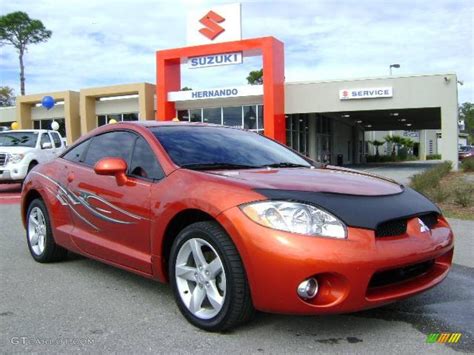 2006 Sunset Orange Pearlescent Mitsubishi Eclipse GS Coupe 2019766