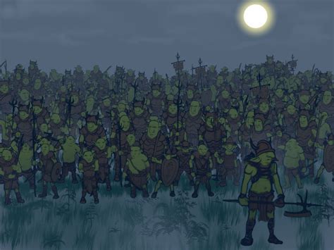 Goblin army by fuxikus on DeviantArt