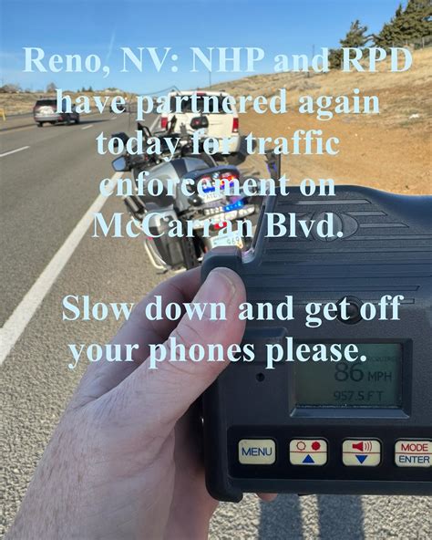 NV State Police | Reno, NV: NHP and RPD have partnered again today for
