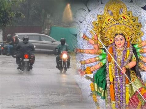 Rain Plays Spoiler During Durga Puja In Bhubaneswar Cuttack Check