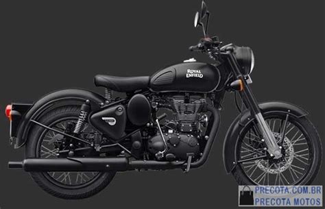 Pre O Royal Enfield Classic Stealth Black Efi Fipe Fipe Motos