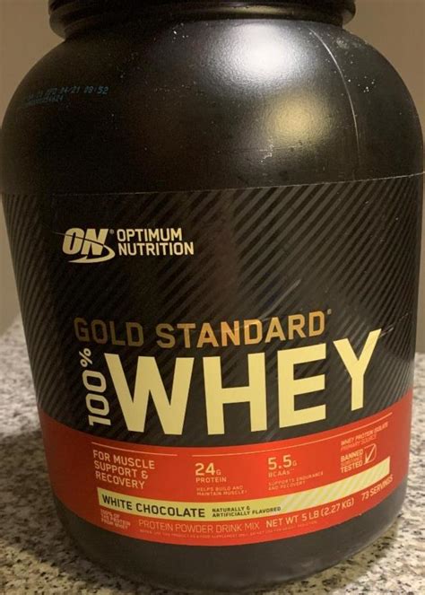 Gold Standard Whey Protein White Chocolate Optimum Nutrition