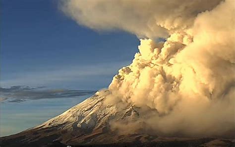 Popocatépetl registró continúa registrando actividad pero se mantiene