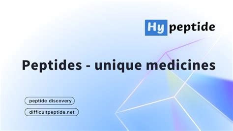 Peptides Unique Medicines Hypeptide