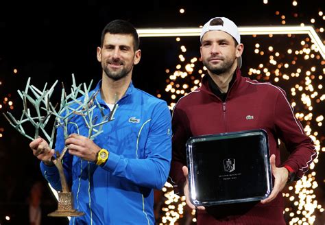 Ganador de la final del Masters de París 2023 Djokovic vs Dimitrov