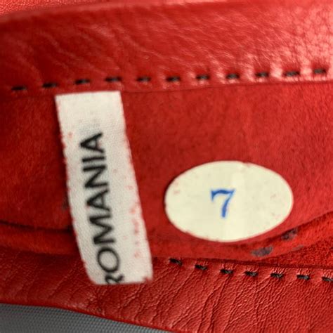 Vintage Red Leather Gloves Grailed