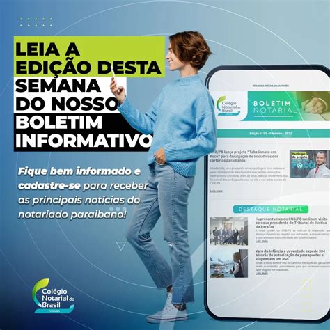 Confira A Edição Do Boletim Semanal Do Cnb Pb Desta Quinta Feira 23