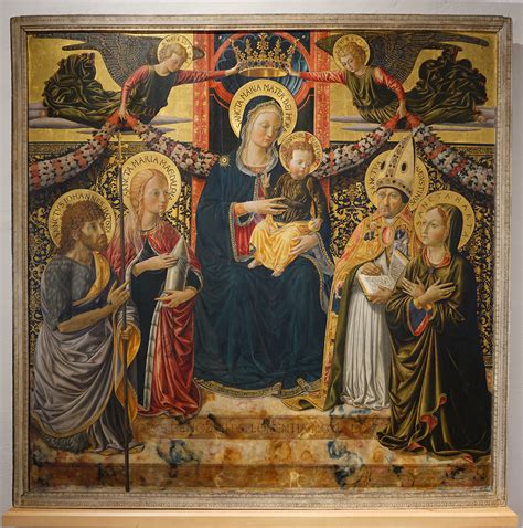 Nuovo Splendore Per La Madonna Col Bambino E Santi Di Benozzo Gozzoli