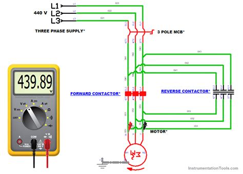 Forward Reverse With Limit Switch Control Diagram Limiting T