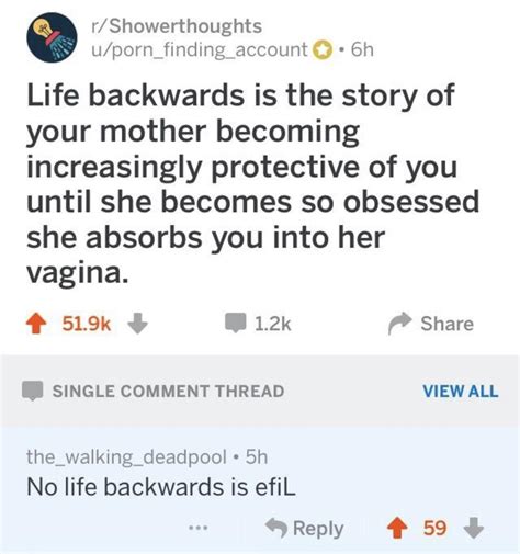 Until She Becomes So Obsessed She Absorbs You Into Her Vagina R BrandNewSentence