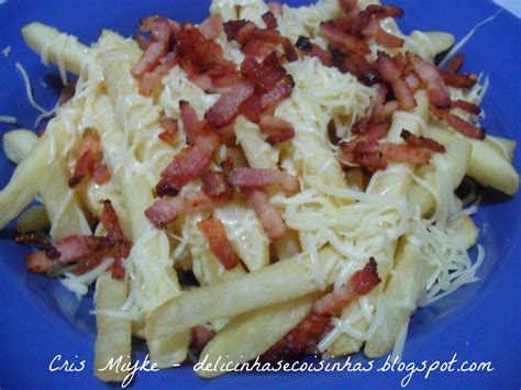 Batata Frita Bacon E Queijo