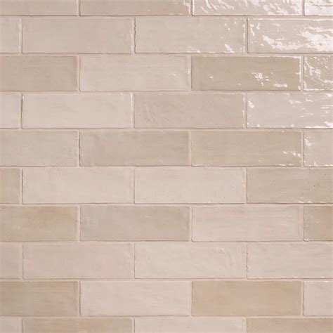 Portmore Sand 3x8 Glazed Ceramic Tile Tilebar