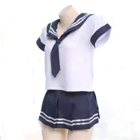 Jual Baju Sexy Wanita Lingerie Sexy Peran Bermain Siswa Gadis Set Sailor Jakarta Pusat Baebe