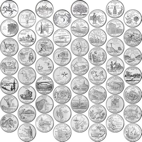 Image 50 State Quarter Collection Value Download